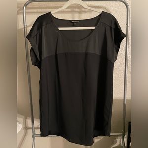 Express Silk Top Size Large